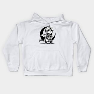 Desert Cat Warrior Kids Hoodie